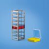 Vertical Freezer Rack for Cryocube Box 100 Places, SS - Image 2