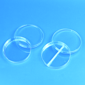 Petri Dishes, Semi-Stackable, Gamma Sterile, Vented, PS
