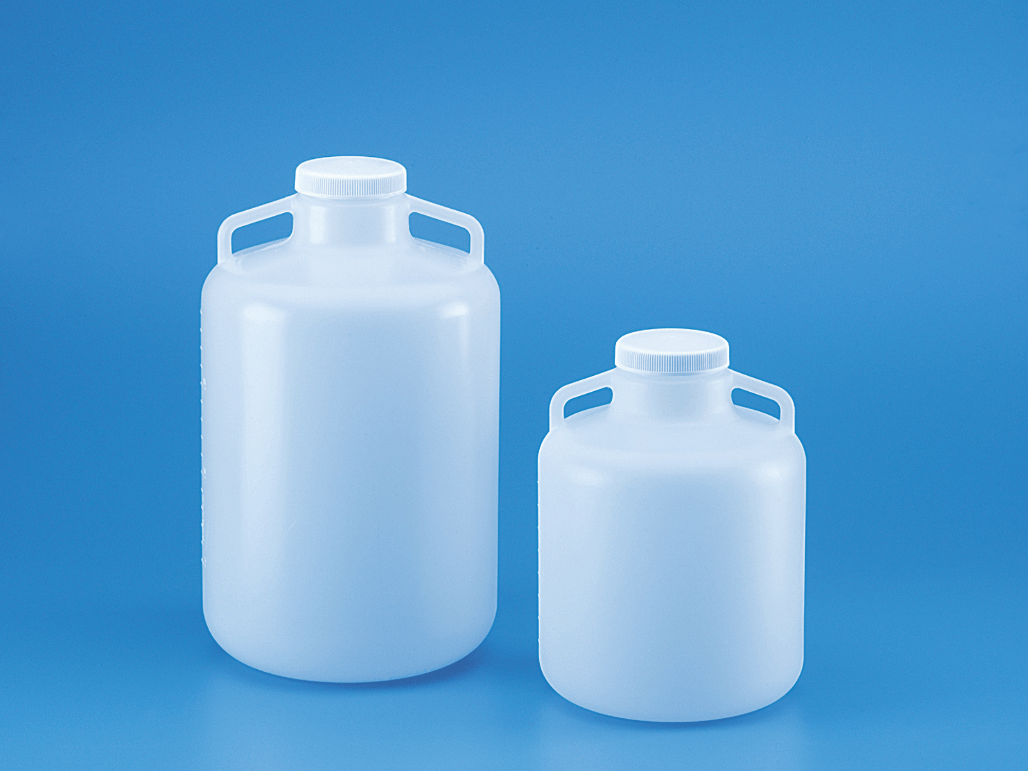 Wide Mouth Round Carboy, PP with PP closure