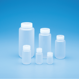 Wide Mouth Round Bottle, HDPE, Lab Pack