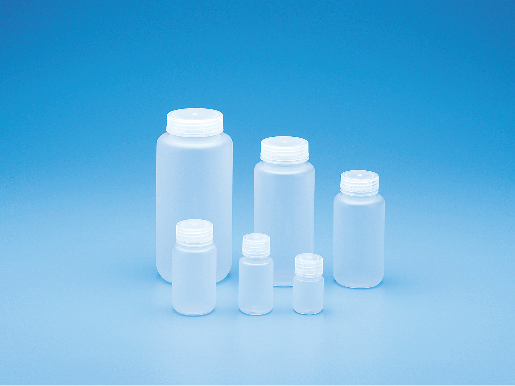 Wide Mouth Round Bottle, PP, Lab Pack