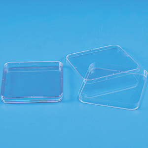 Square Petri Dishes, Gamma Sterile, PS