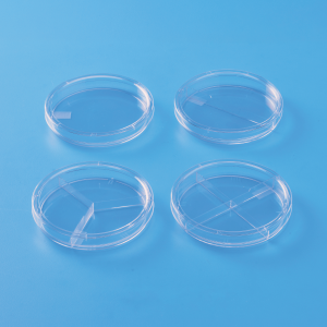 Petri Dishes, Fully Stackable, Gamma-Sterile, Vented, PS